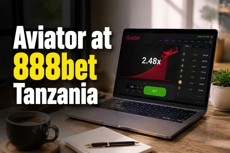 Aviator at 888bet Tanzania